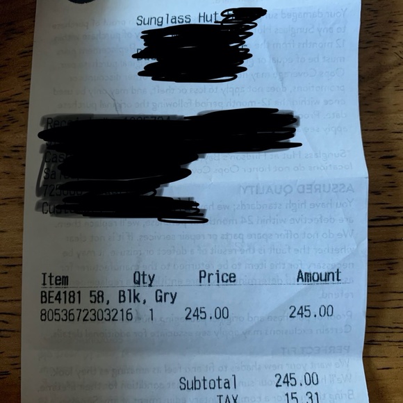 Authentic Black Burberry Square Sunglasses - Picture 8 of 8